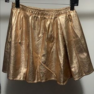 BCBGeneration gold skirt